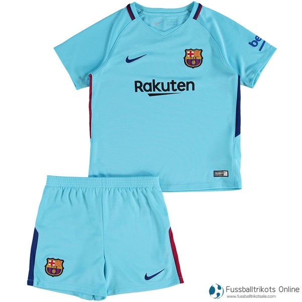 Barcelona Trikot Kinder Auswarts 2017-18 Fussballtrikots Günstig